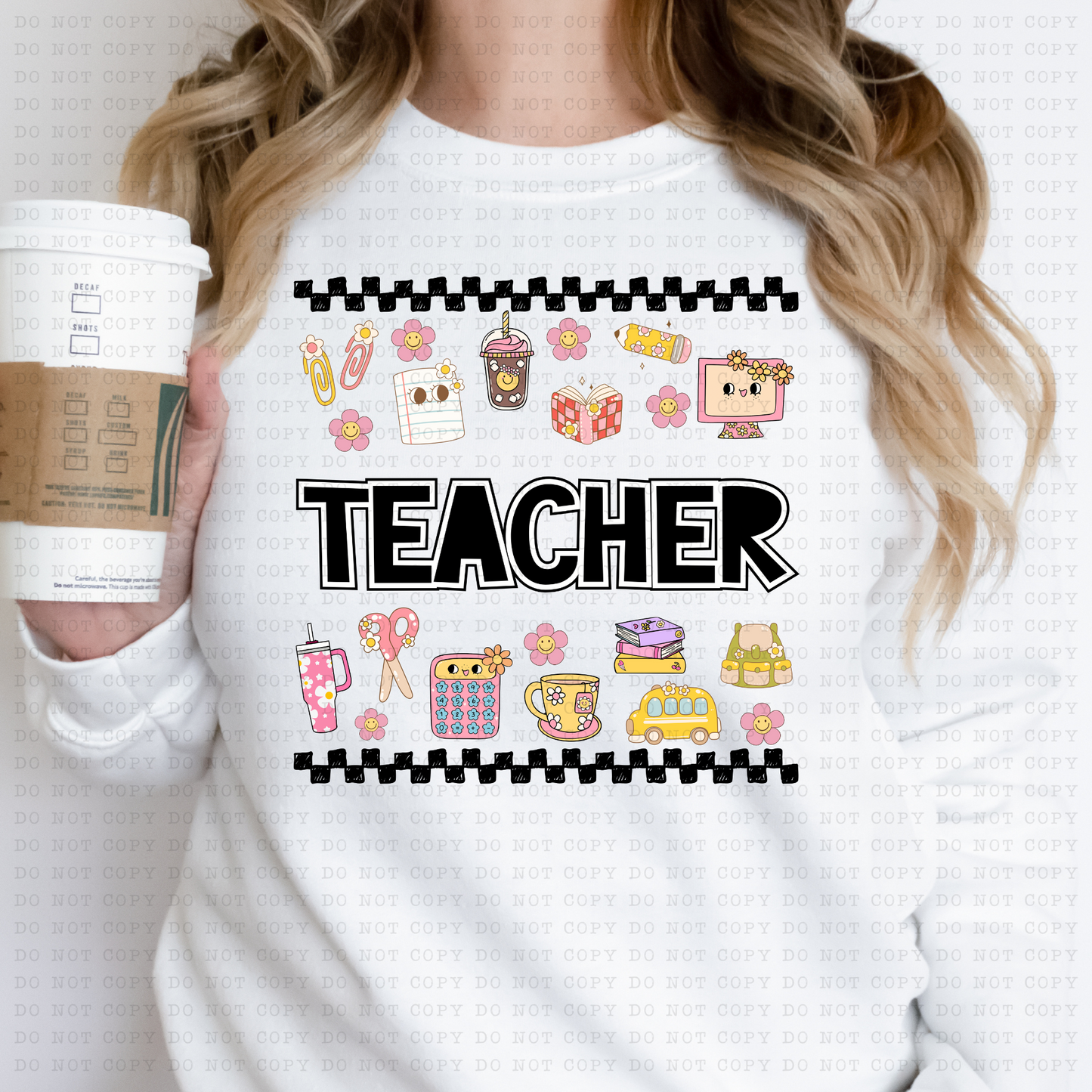 Checkered Teacher Life Shirt SHIRT