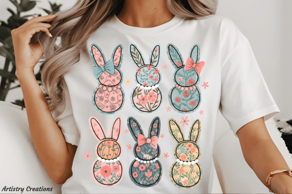 Easter Bunnies 6 Coquette Bunny SHIRT