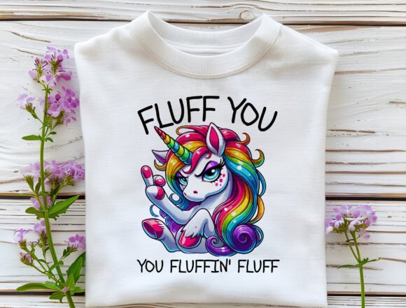 Unicorn Fluff you You Fluffin Fluff SHIRT