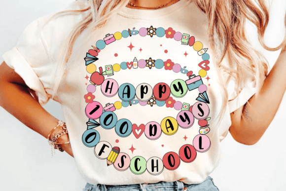 100 Days of School Friendship Bracelet SHIRT