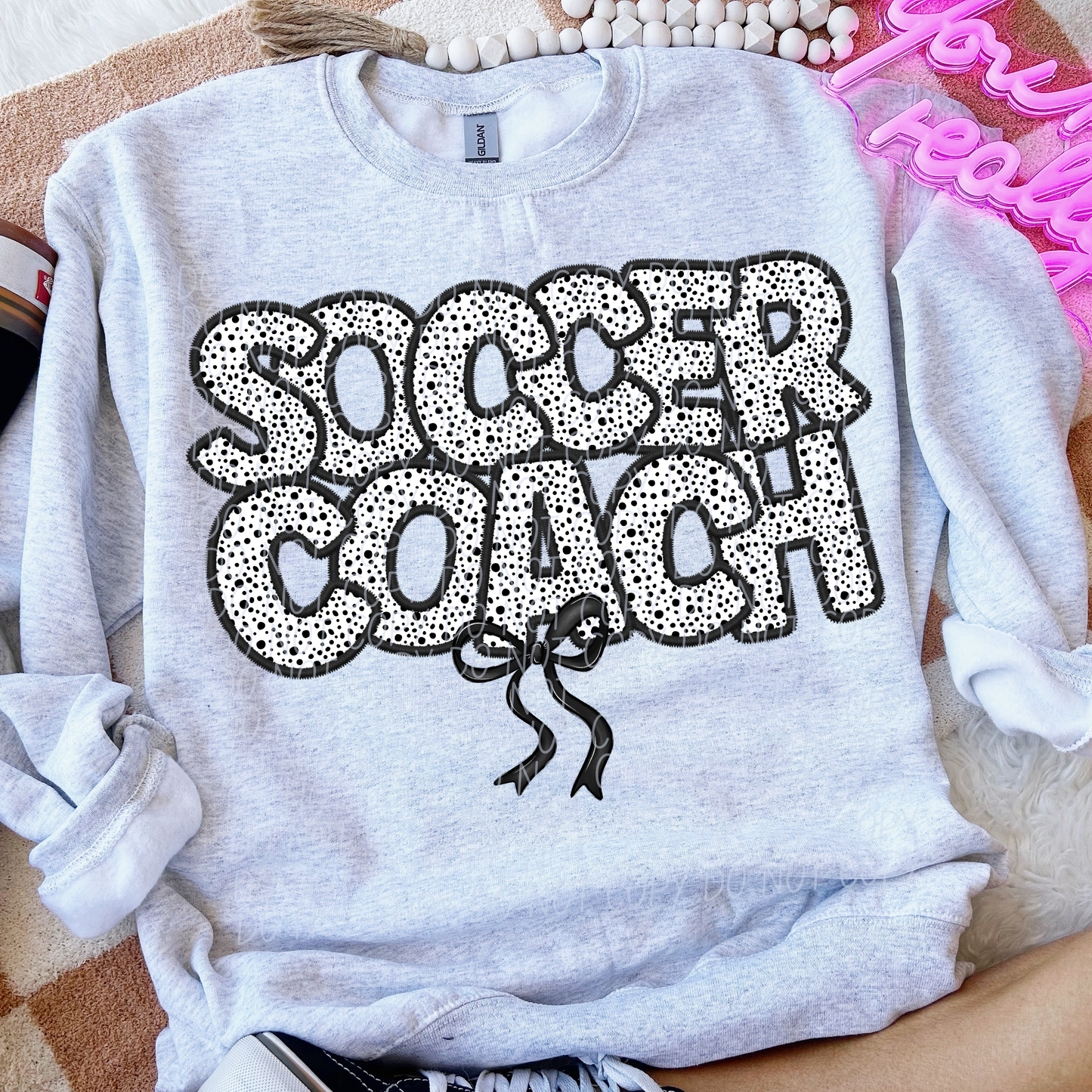 Soccer Coach Bow SHIRT