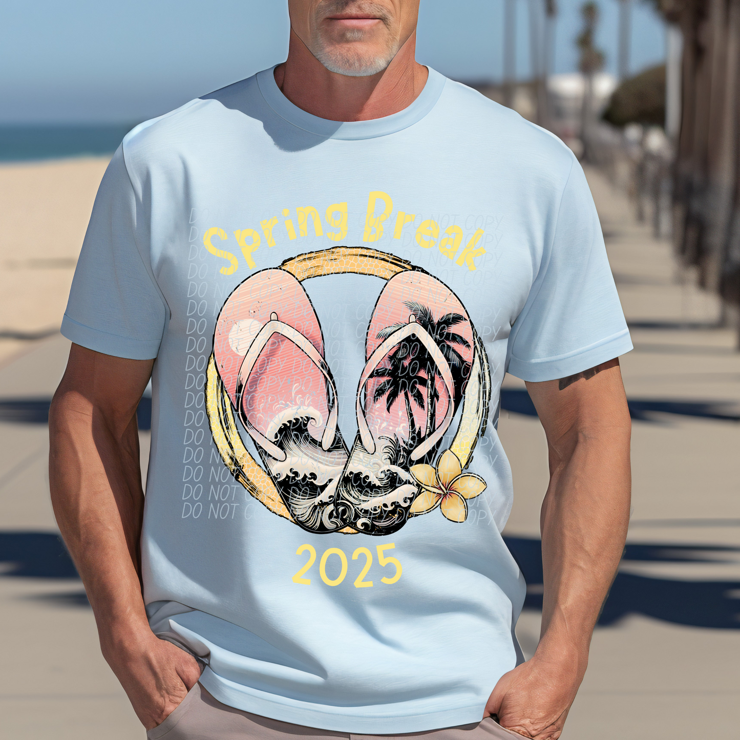 Spring Break 2025 Yellow Design SHIRT