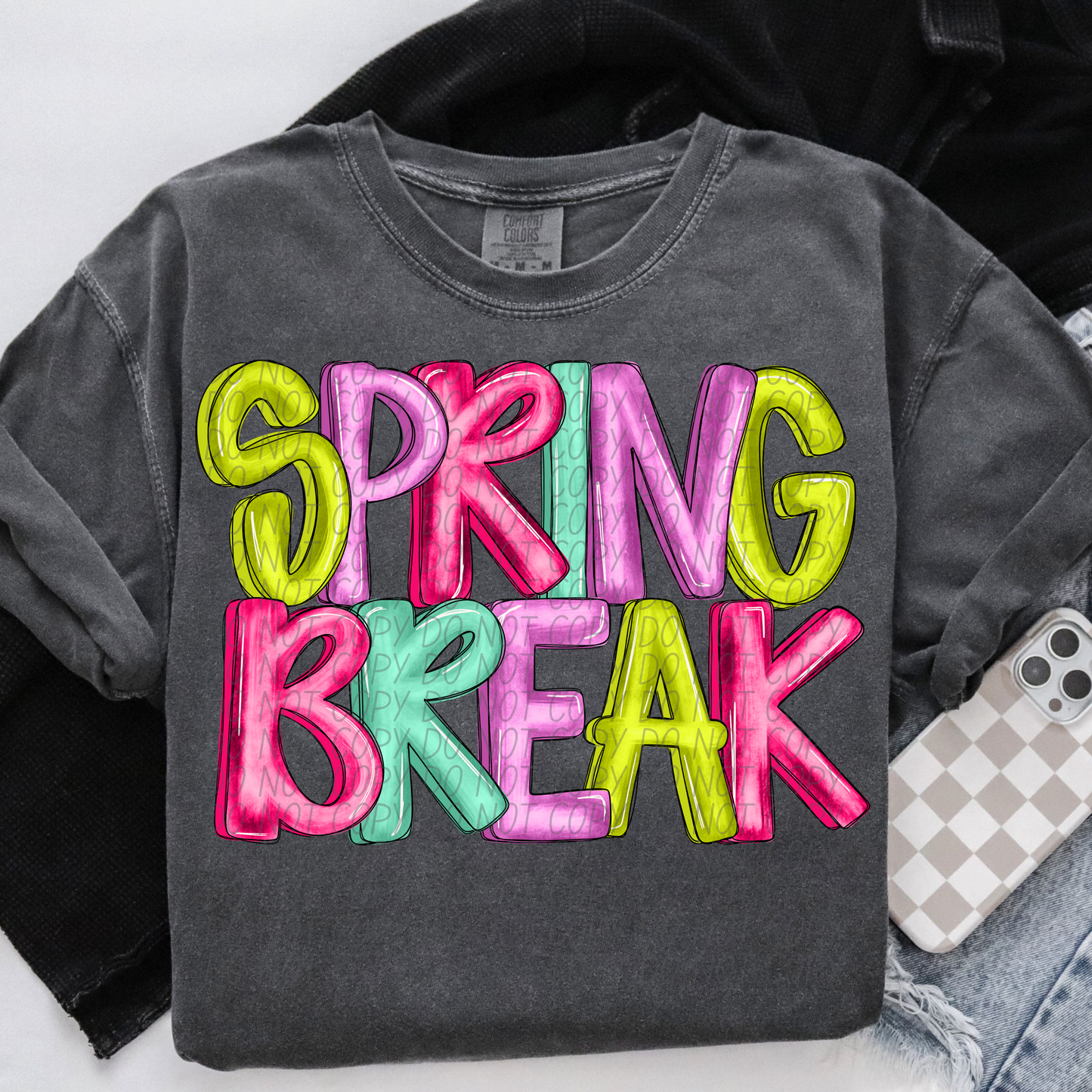 Spring Break Colorful SHIRT