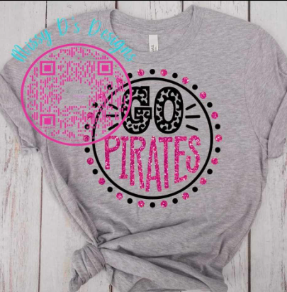 Go Pirates Circle SHIRT