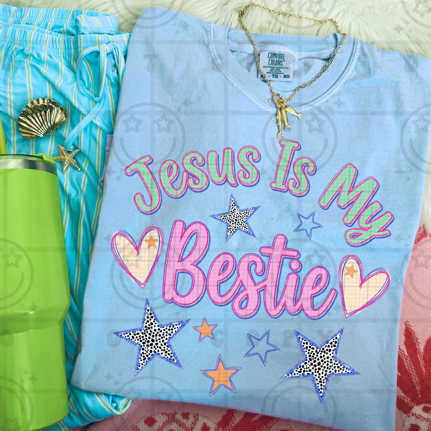 Jesus is My Bestie Crewneck Sweatshirt