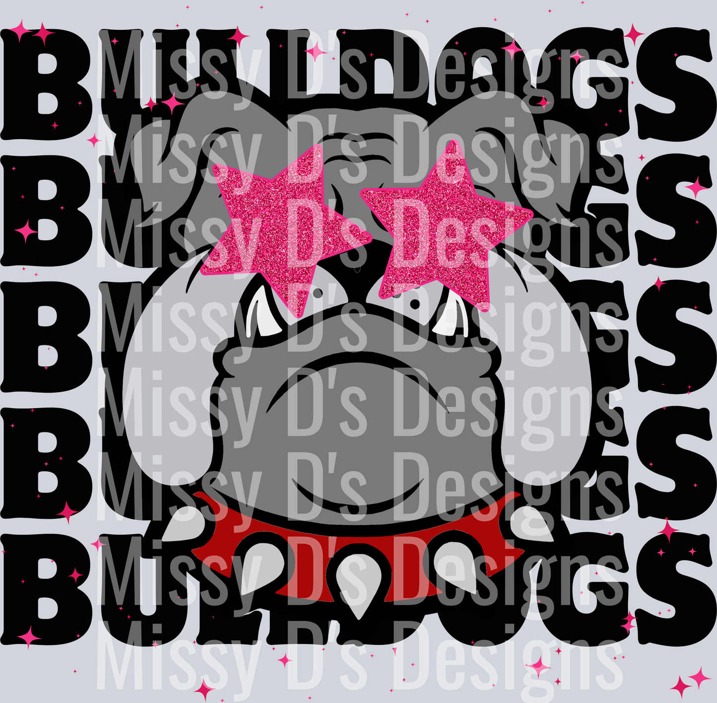 PreppyBulldogsPink