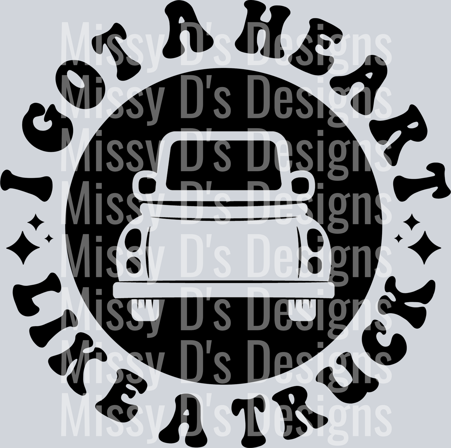 I Got A Heart Like A Truck Pocket Design