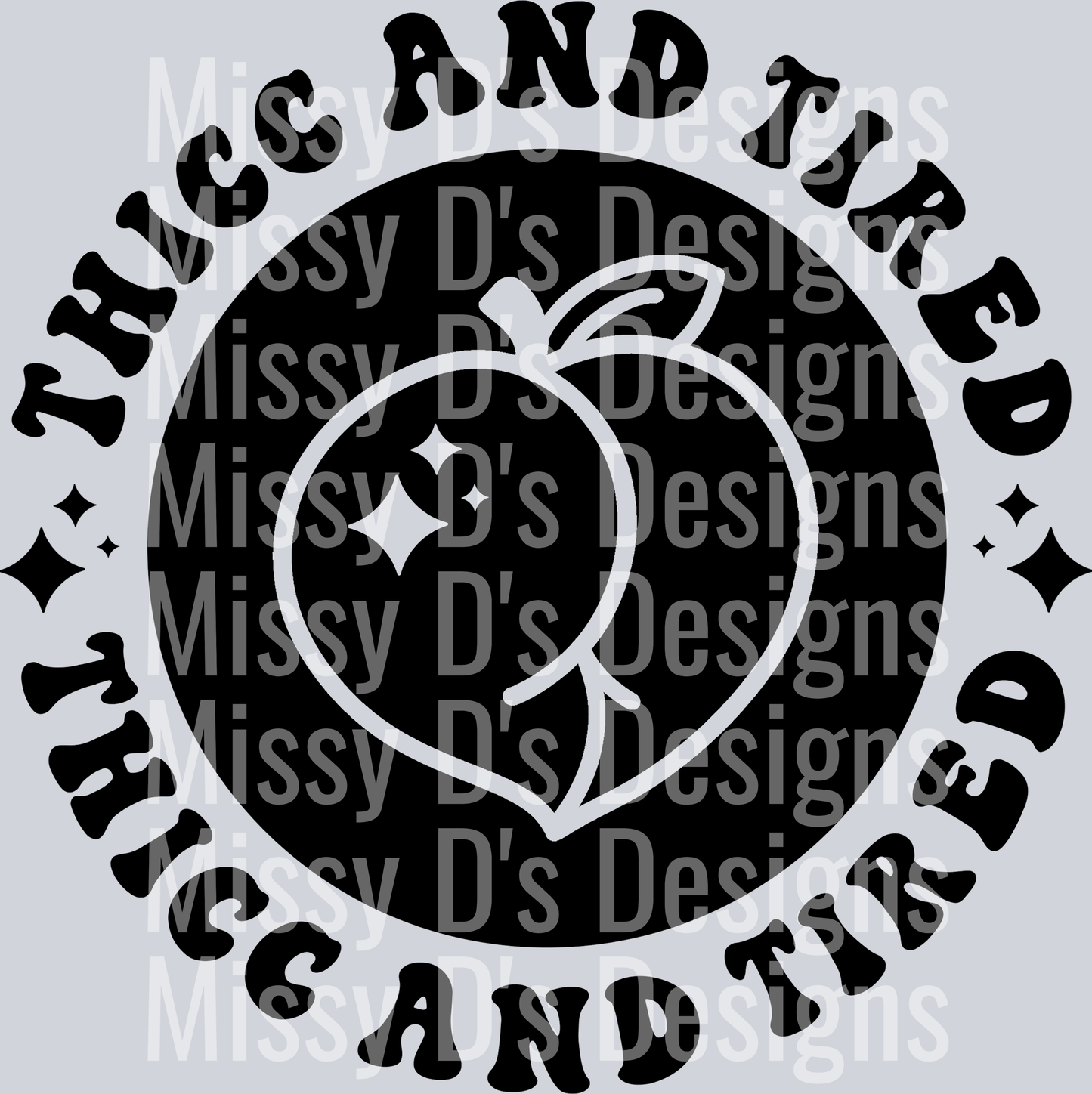 Thicc And Tired Pocket Design