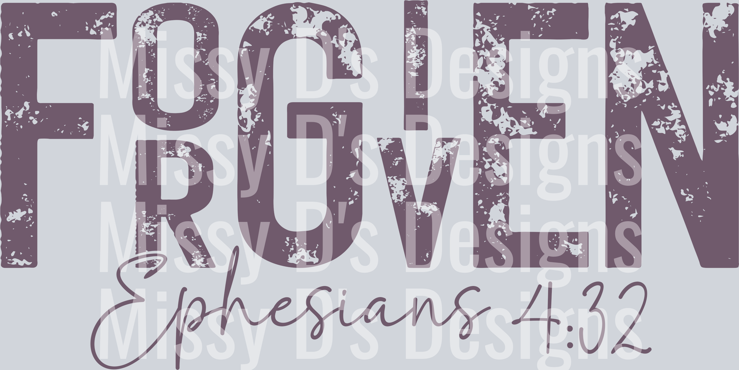 forgivenephesians432PURPLE