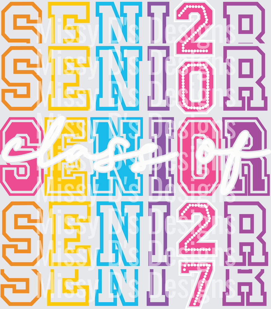 senior colorful stacked 2027