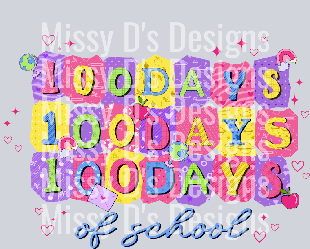 100 days of school