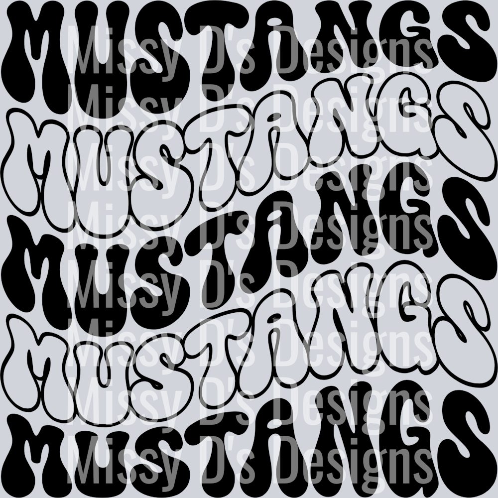 Wavy Mustangs