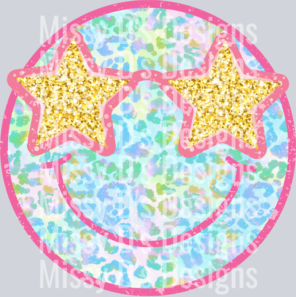 yellow star sunglasses smiley