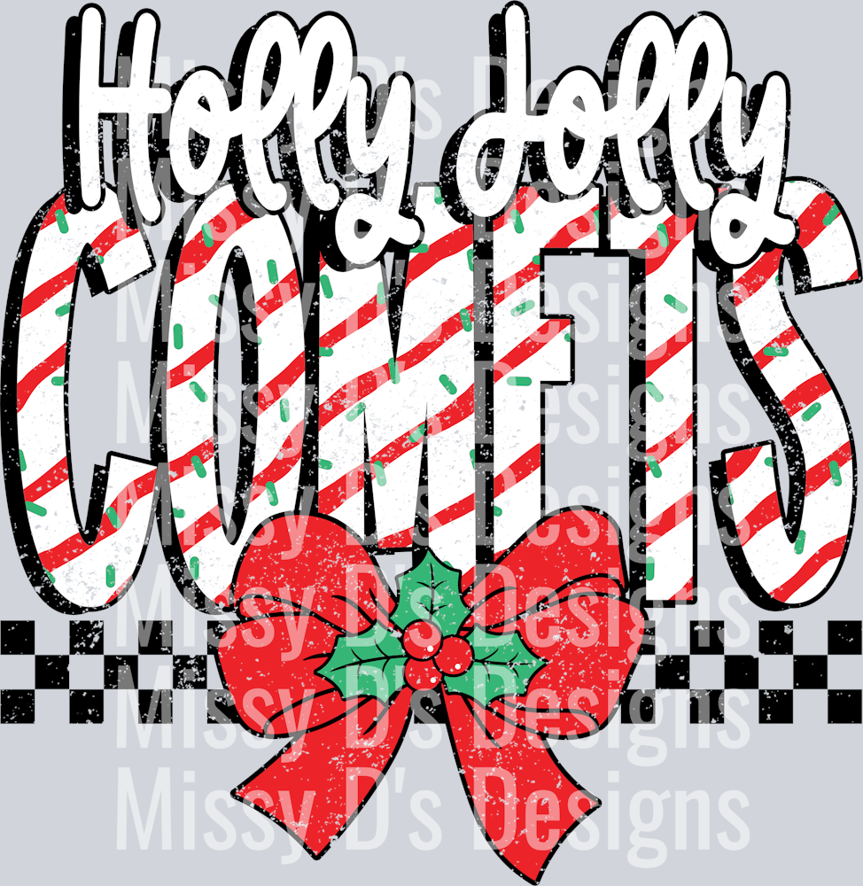 Holly Jolly Comets