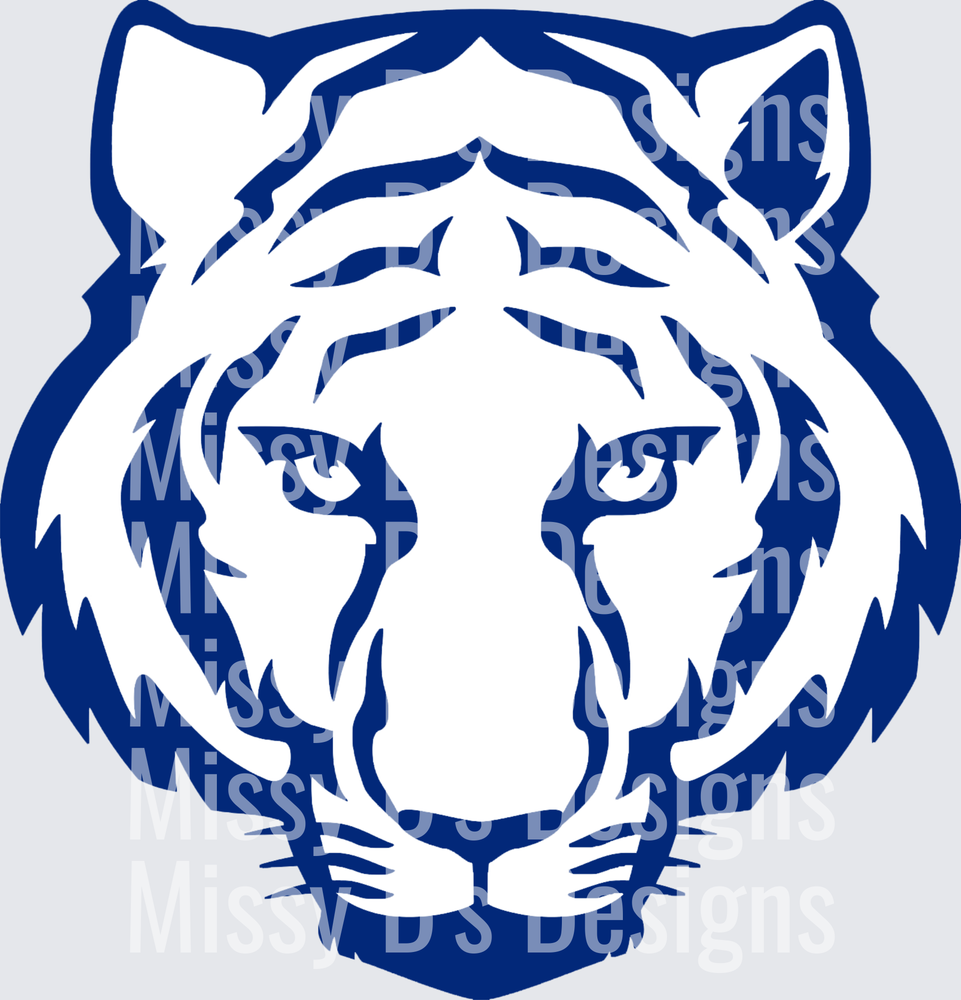 oversized 20x20 inch mascot design