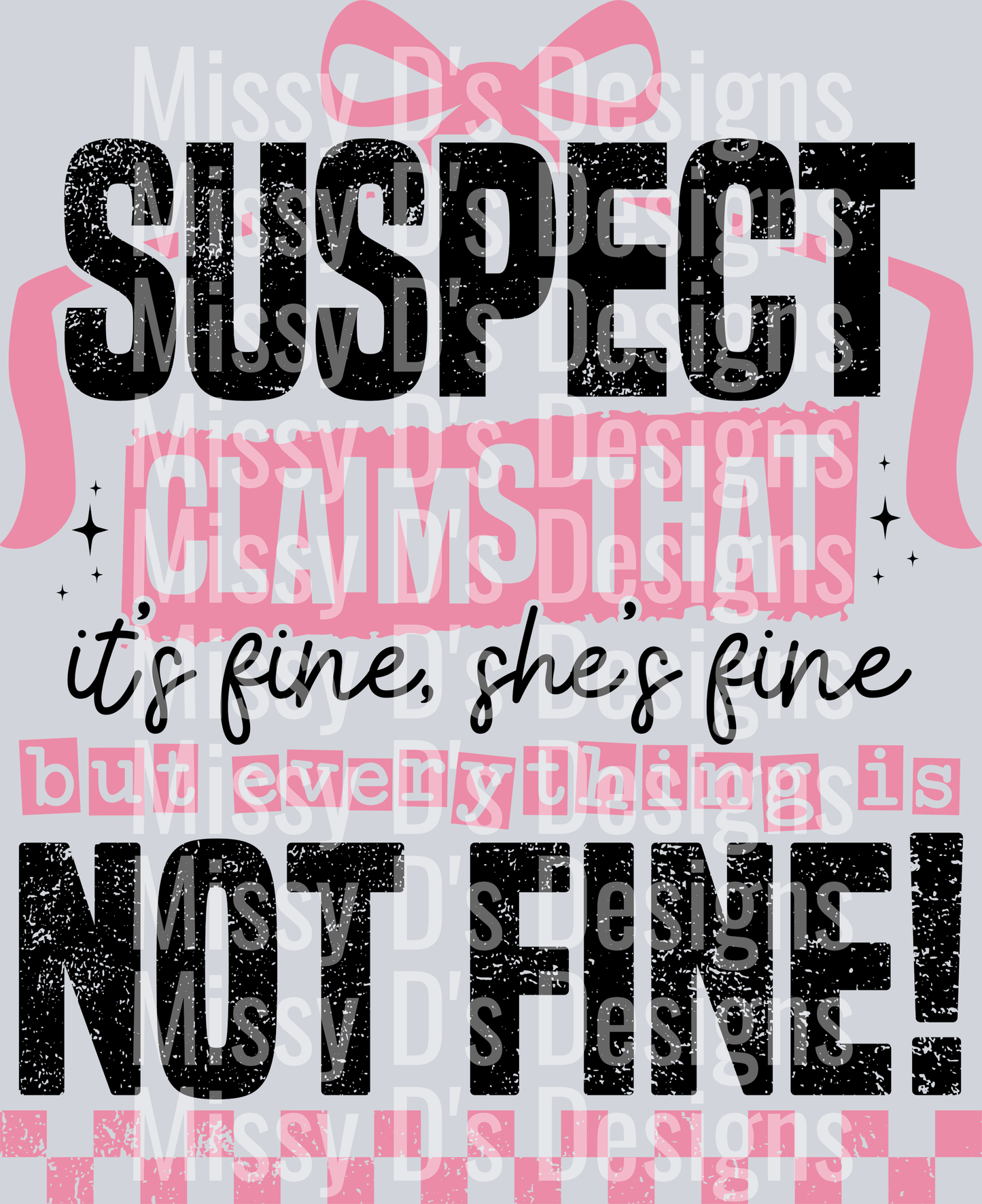 suspect not fine coquette