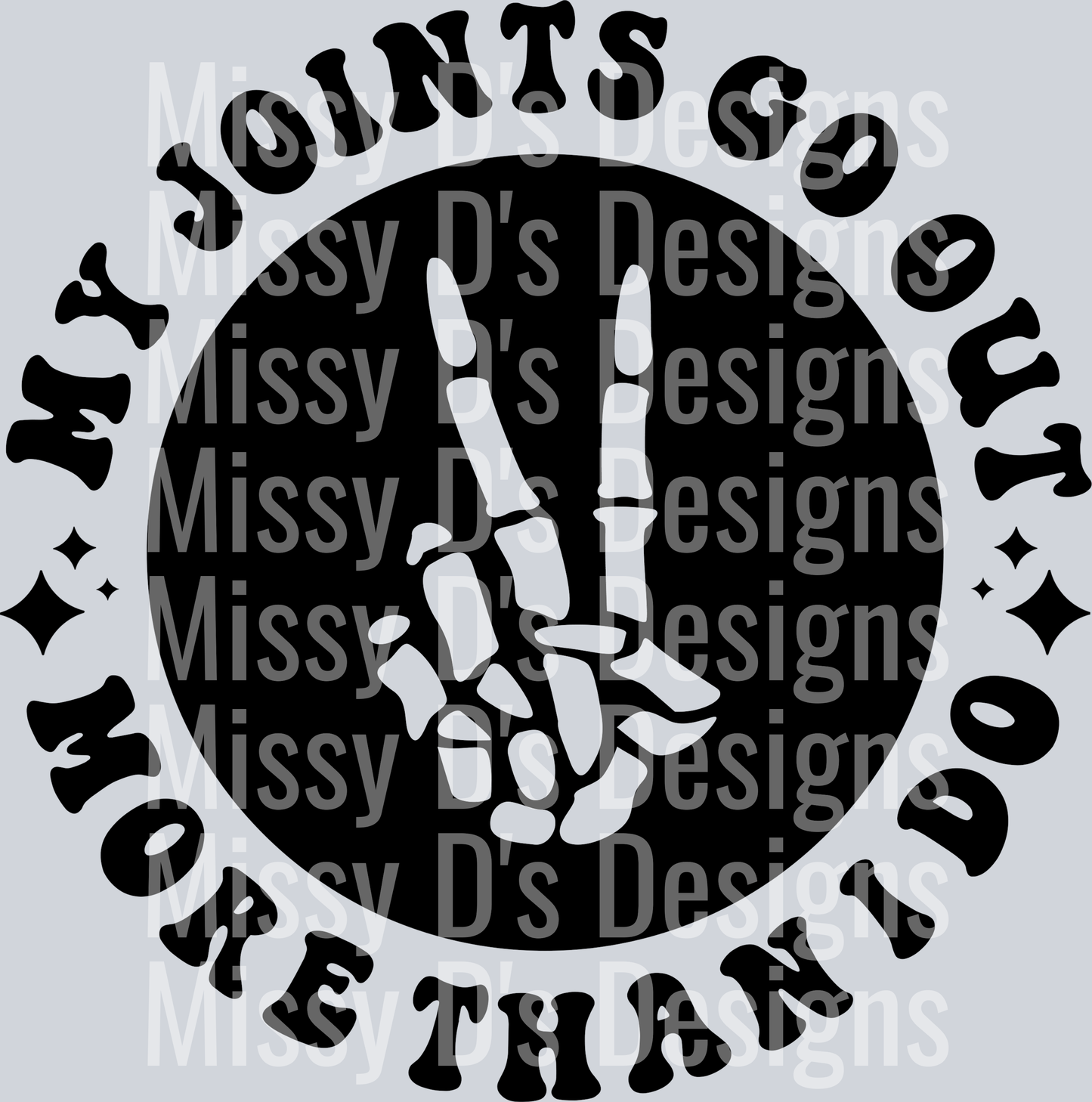 My Joints Go Out More Than I Do Pocket Design