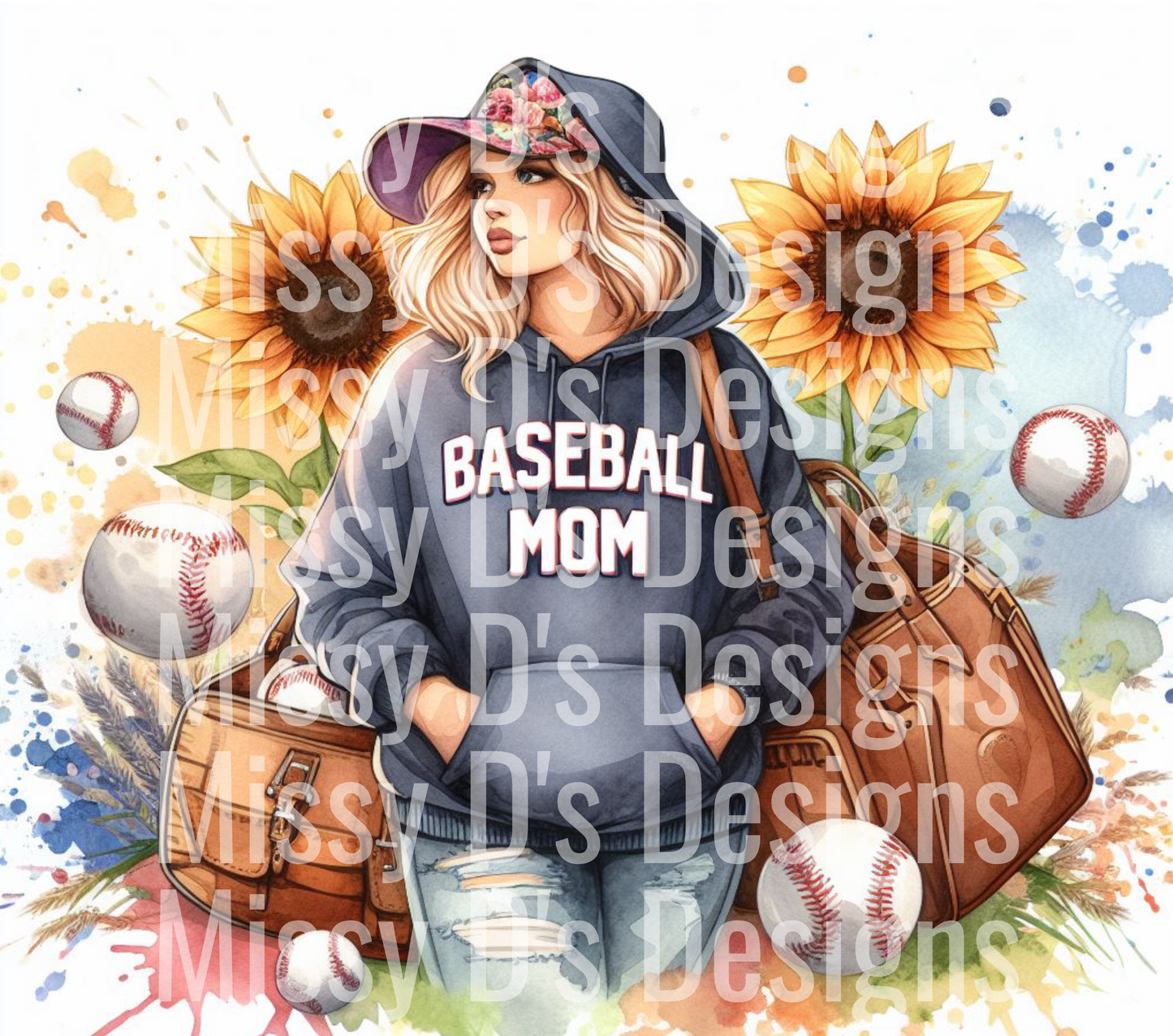 Blonde Baseball Mom 2