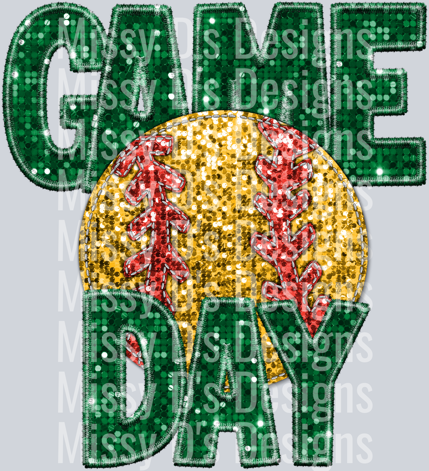 softball game day green