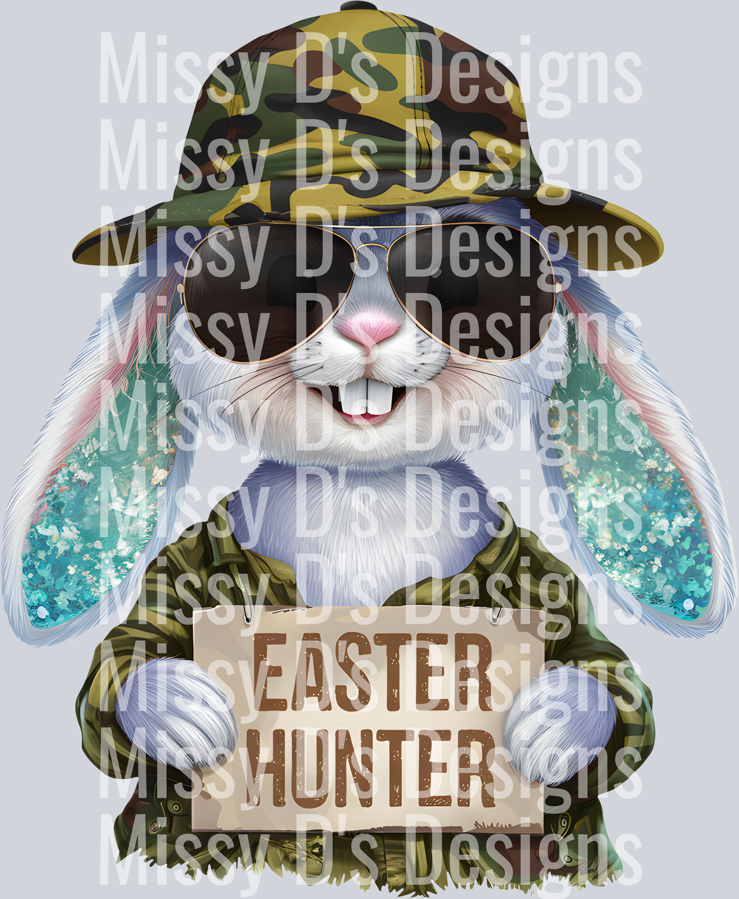 Easter Camo Bunny