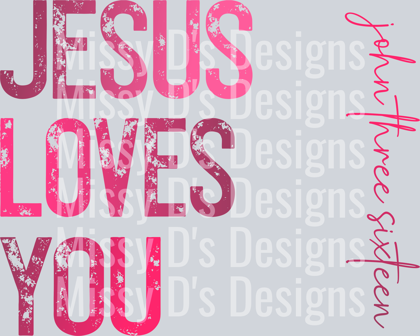 Jesuslovesyoujohn316PINKOMBRE