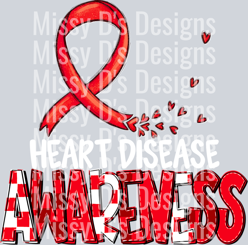 AwarenessHeartDisease White