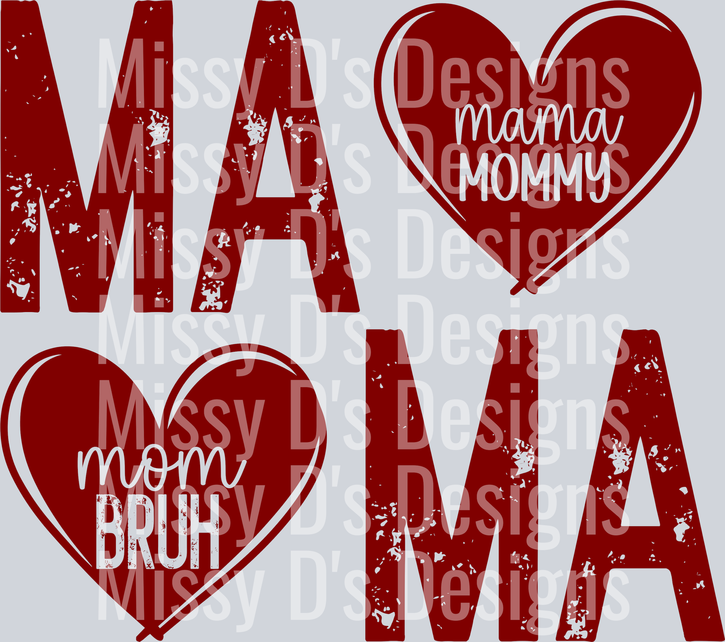 mamaheartsRED