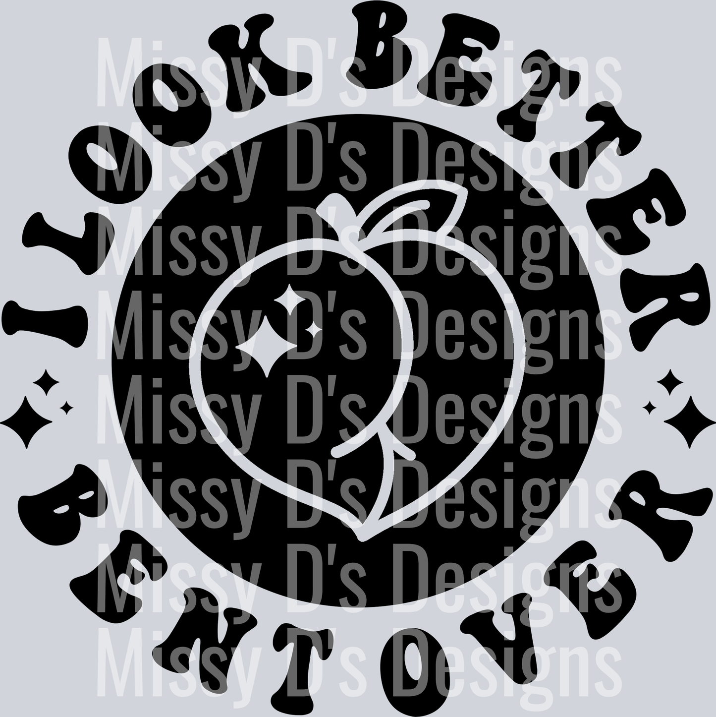 I Look Better Bent Over Pocket Design