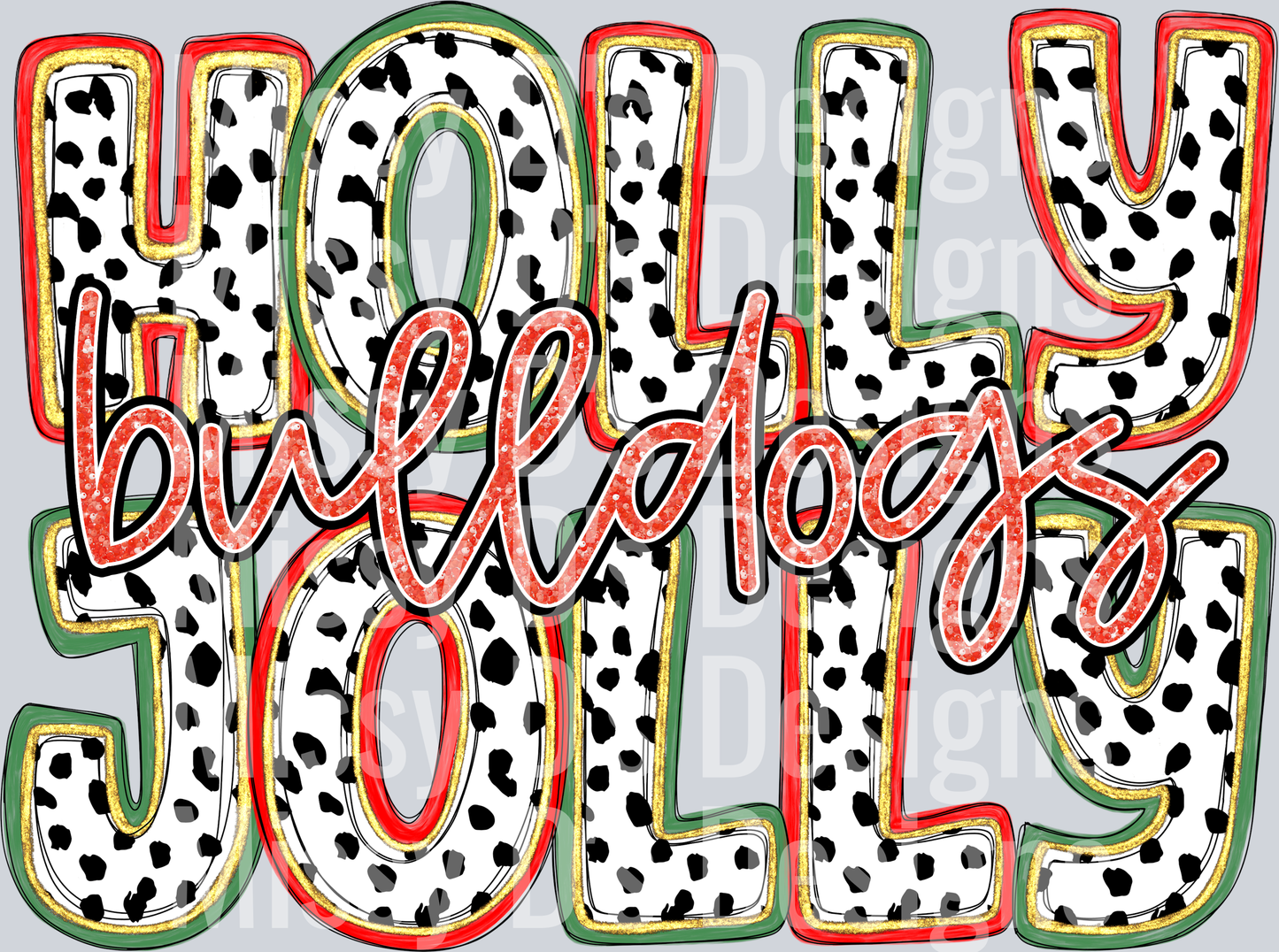 holly jolly bulldogs