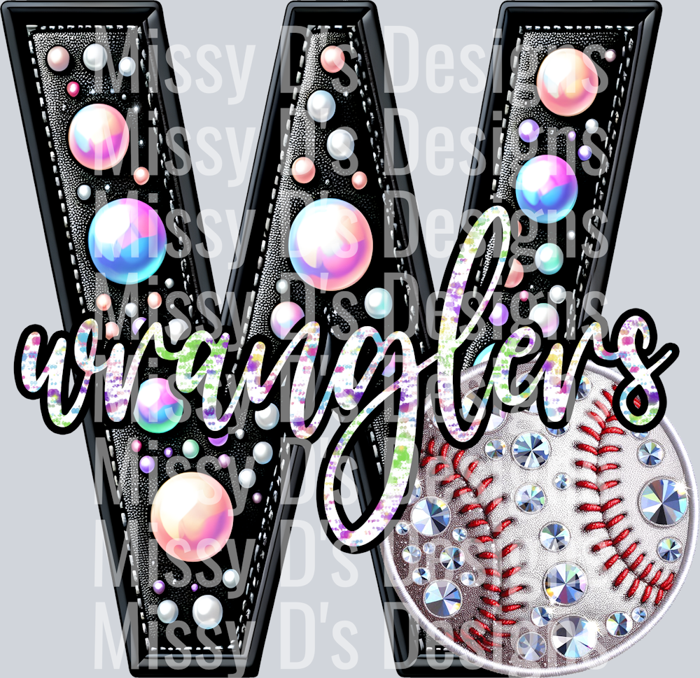 leather baseball wranglers
