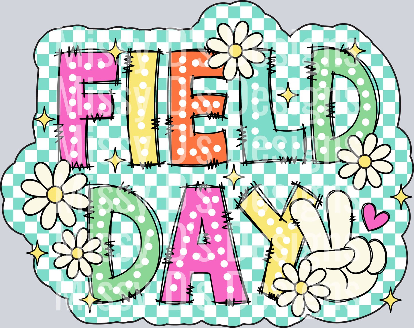Field Day Green Checkered