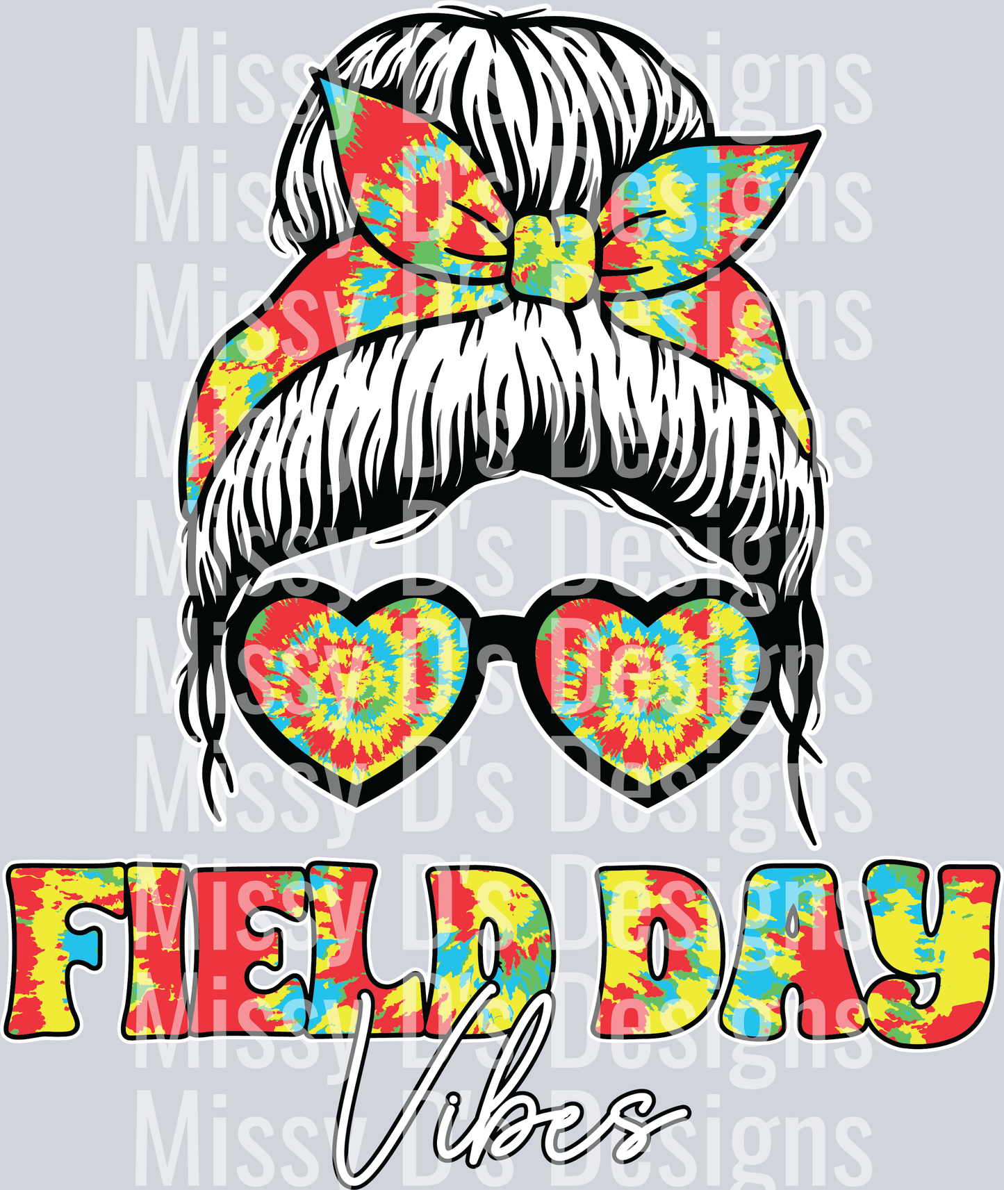 Field Day Vibes Tie Dye