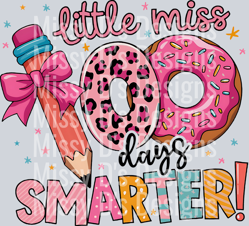 Little miss 100 Days Smarter