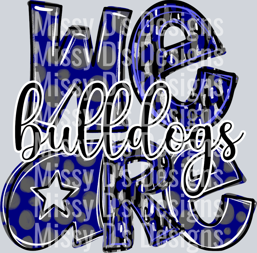 navy We are bulldogs