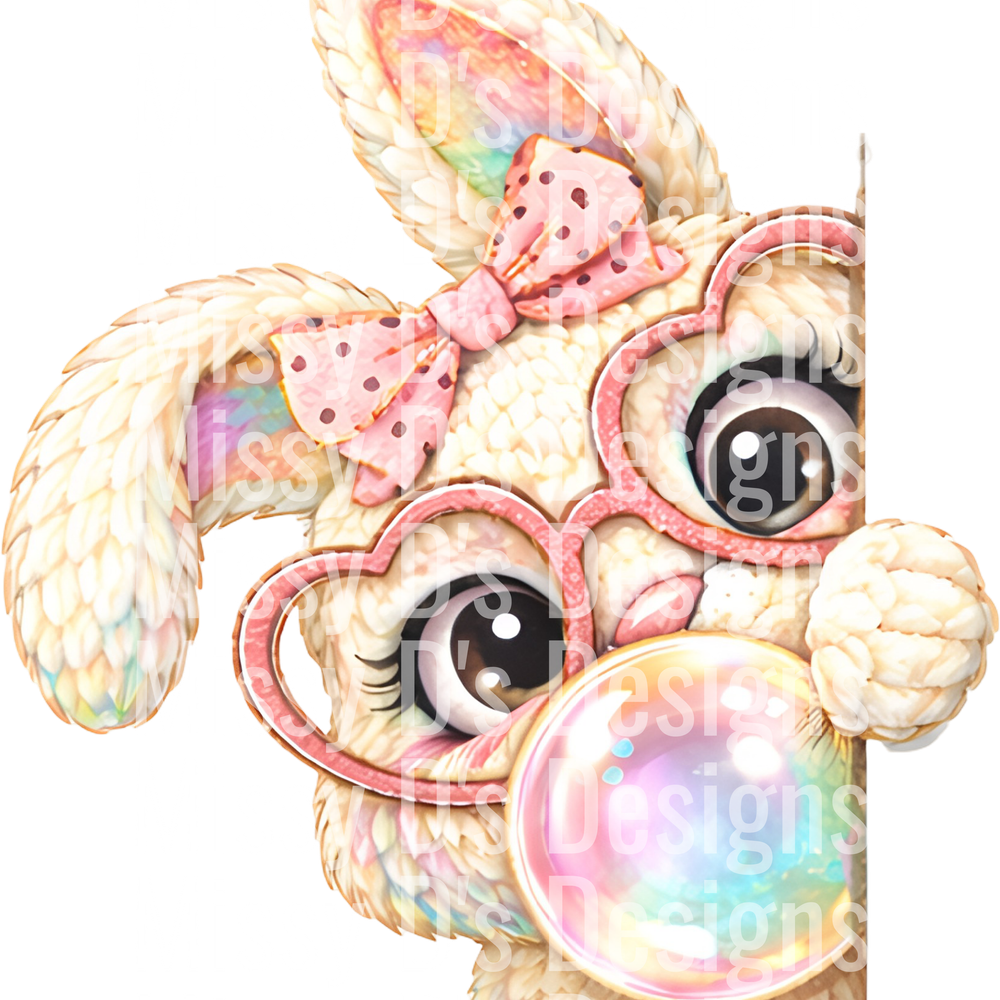 Faux Yarn Easter Png Easter Bunny Png