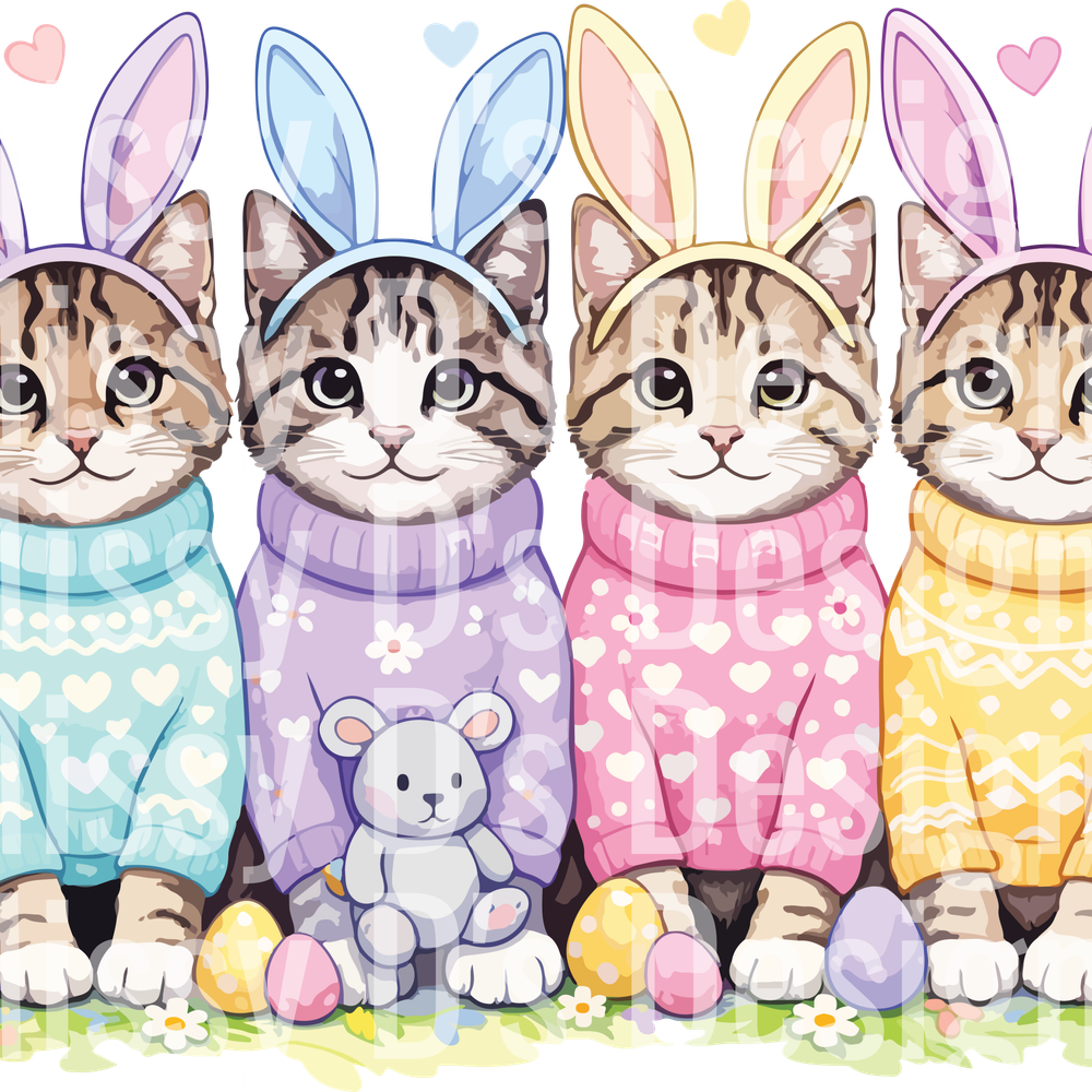 Easter Cats
