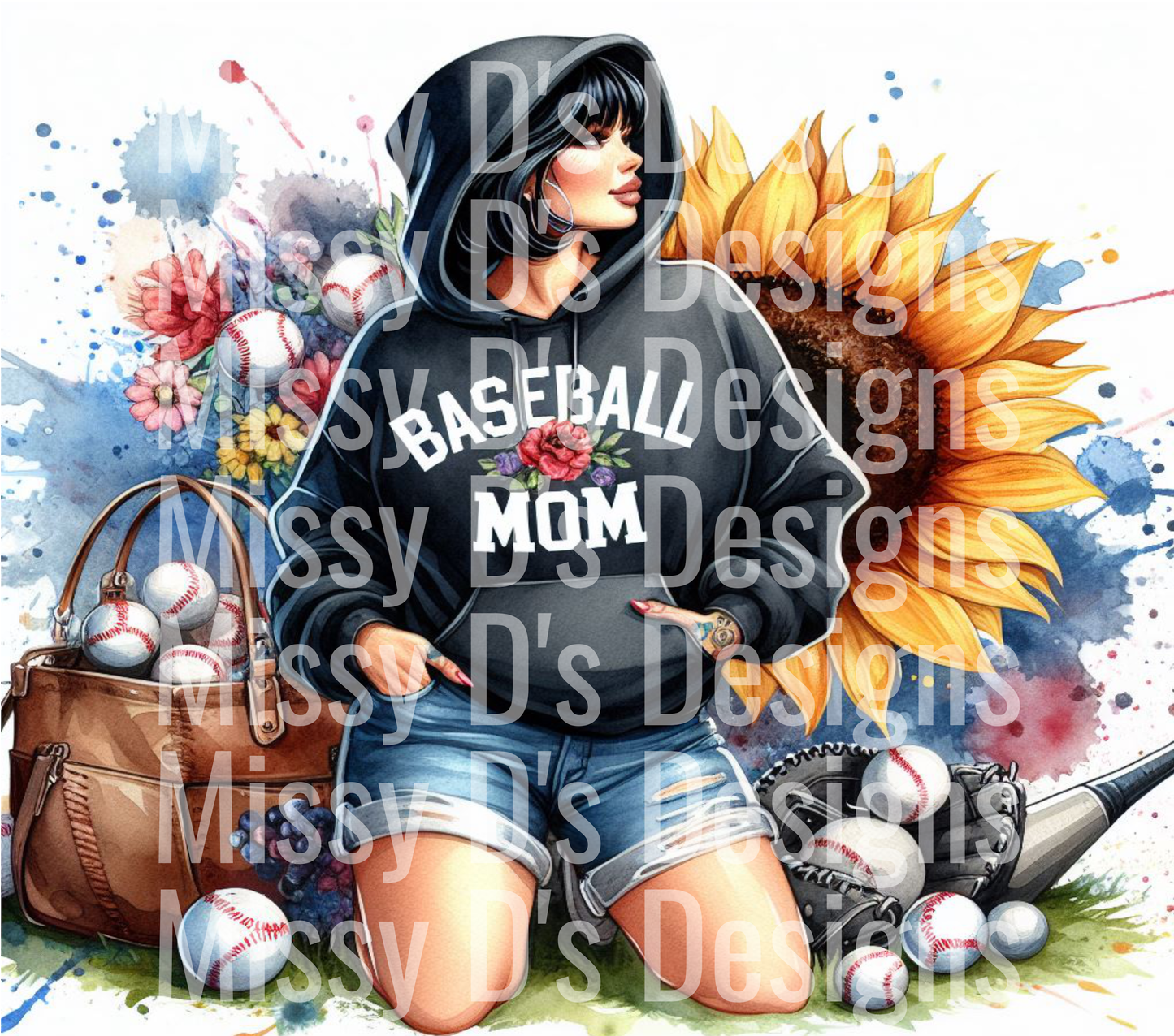 Edgy Baseball Mom