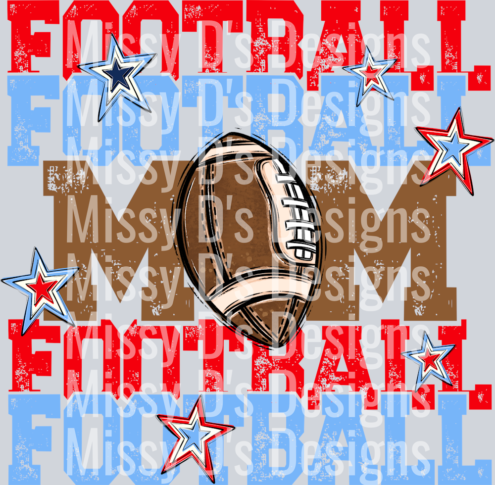 FootballMomCBRed