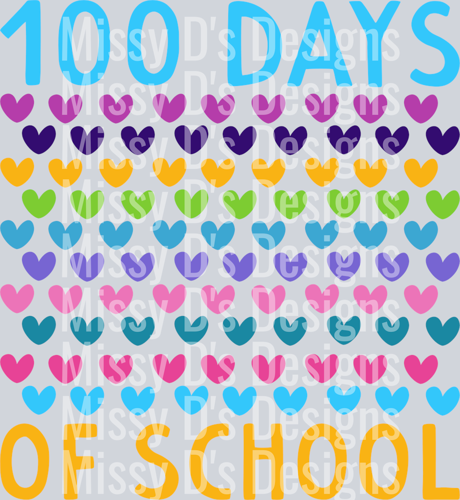 100 Days Of School Svg