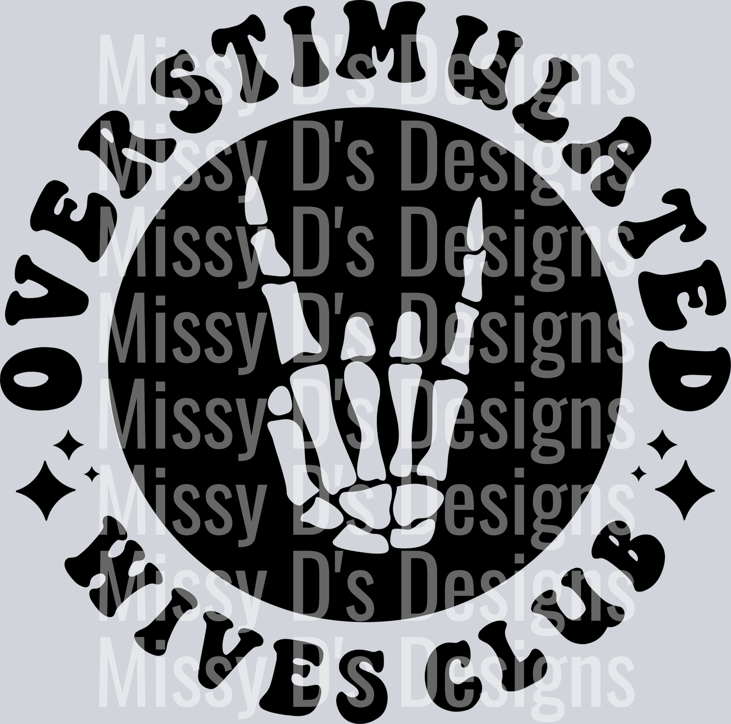 Overstimulated Wives Club Pocket Design