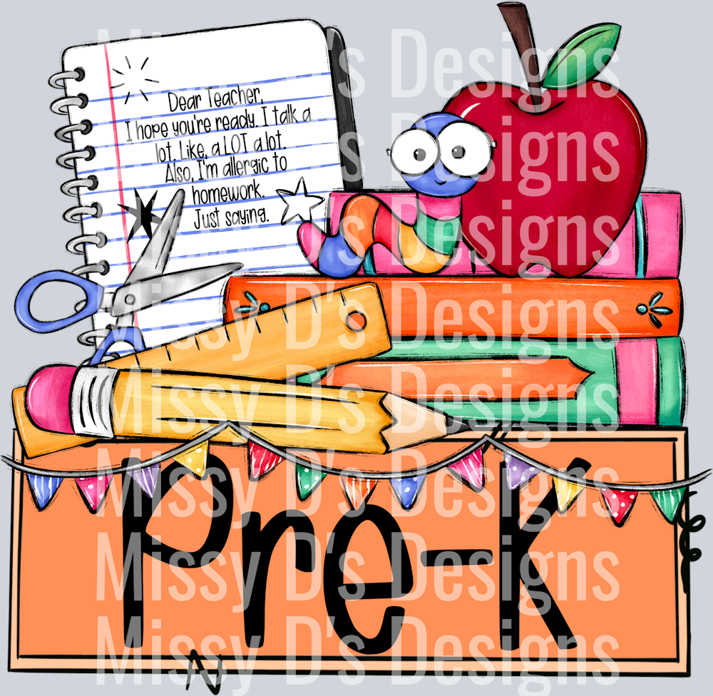 SchoolGradeNameplatePreK