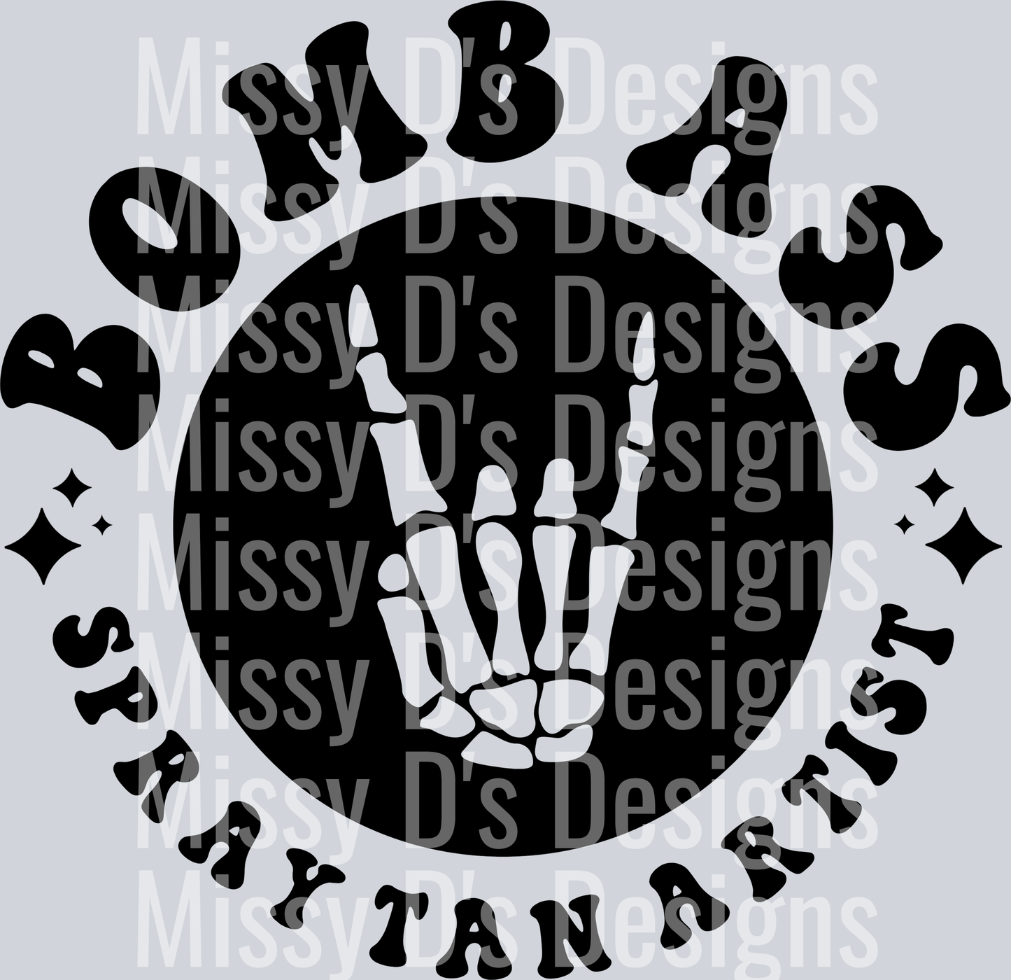 Somebodys Bomb Ass Spray Tan Artist Pocket Design