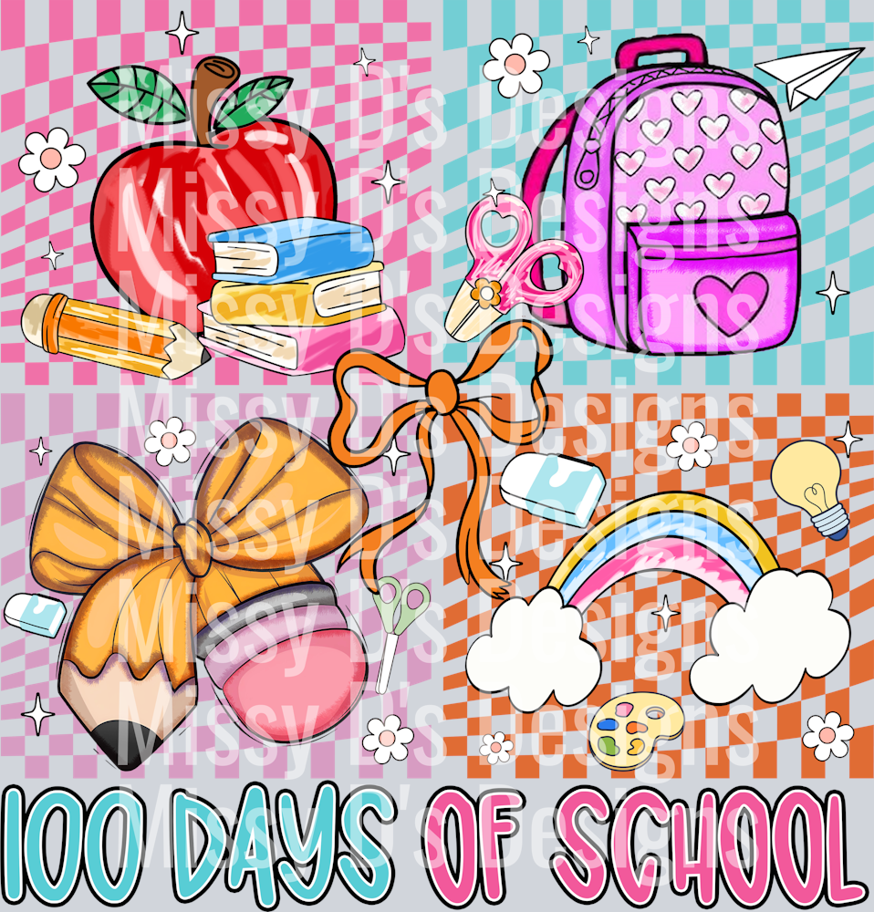 100 days of school
