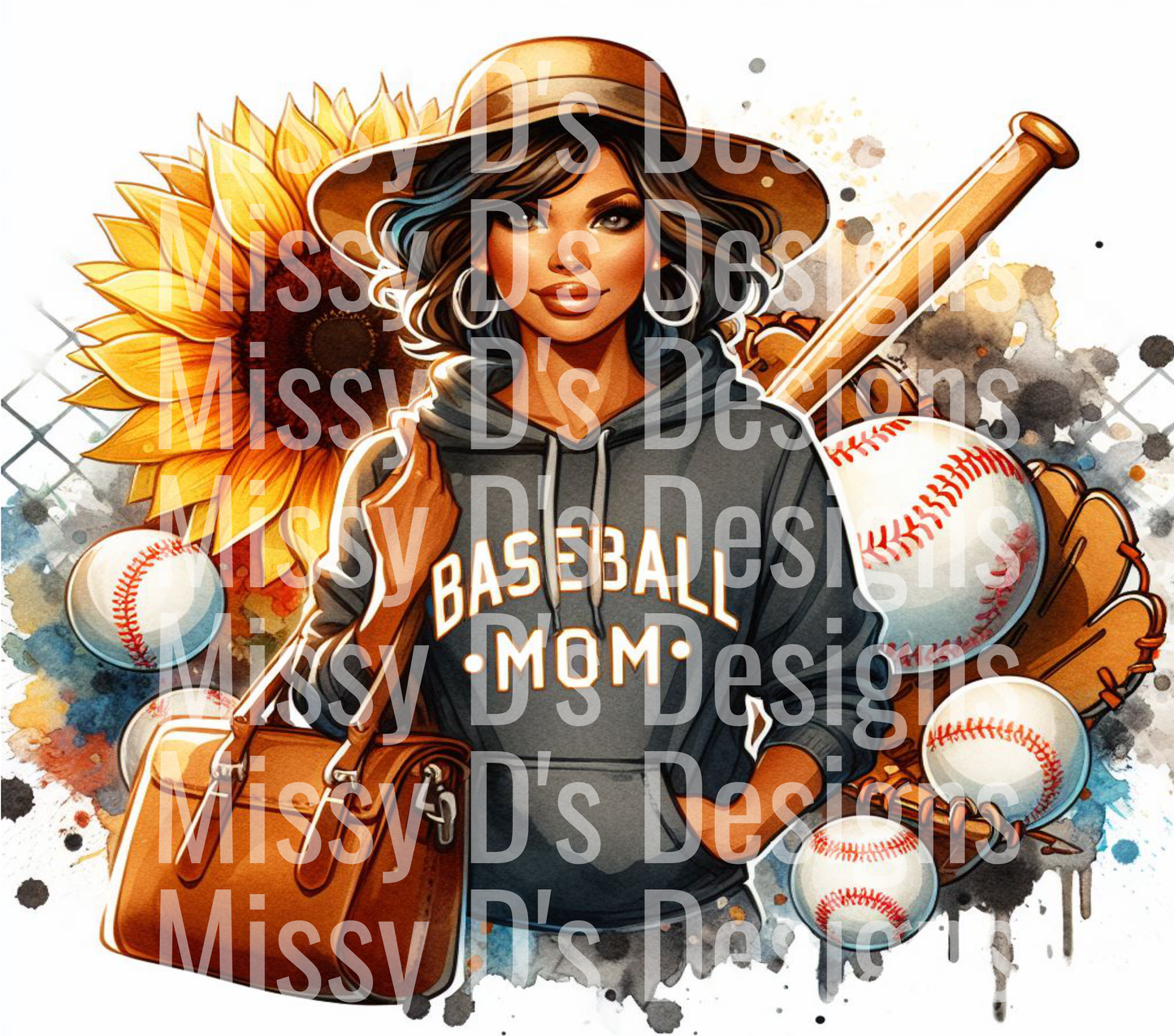 Baseball Mom Dark