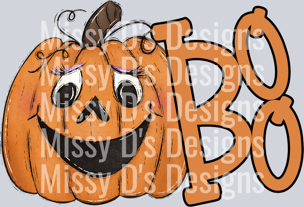 BOO PUMPKIN