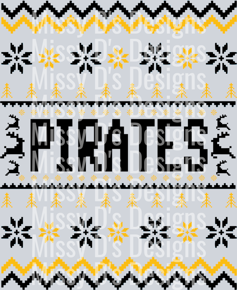 pirates christmas sweater