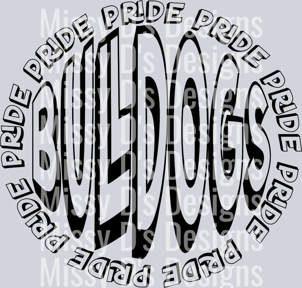 Pride Circle bulldogs
