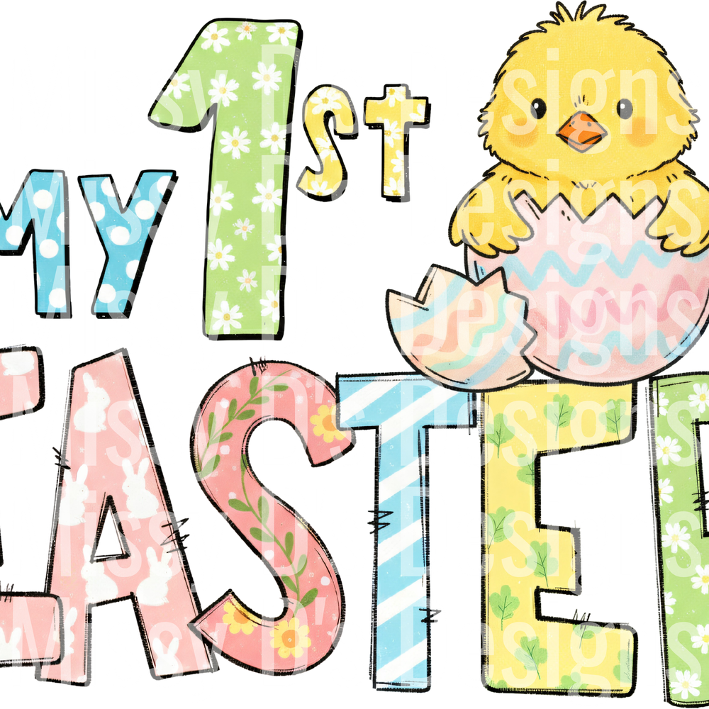 My First Easter Sublimation