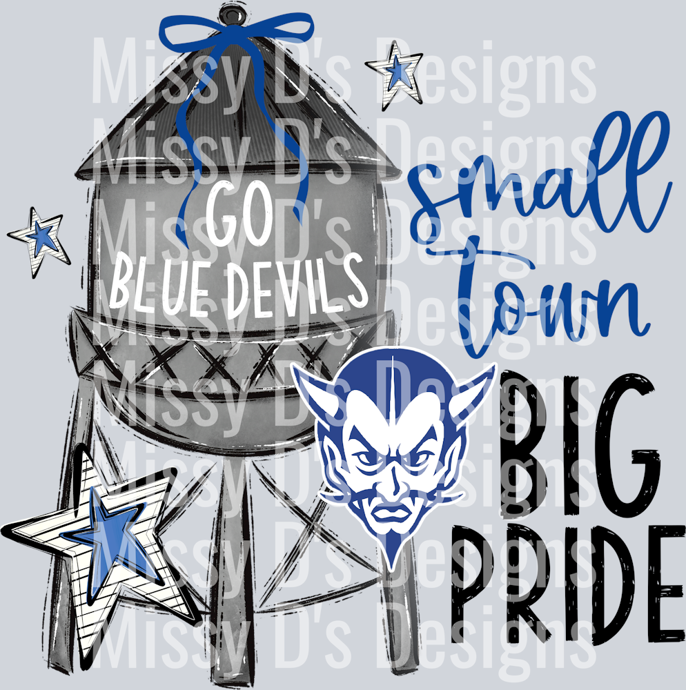 Blue Devils Small Town Big Pride