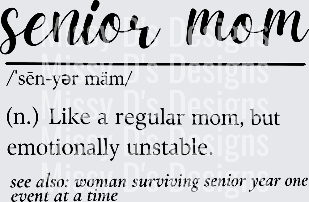 senior mom